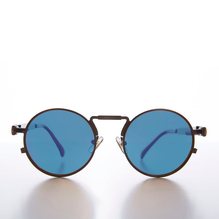 image of sunglasses model SUNGLASS MUSEUM Ivan with Blue Lens