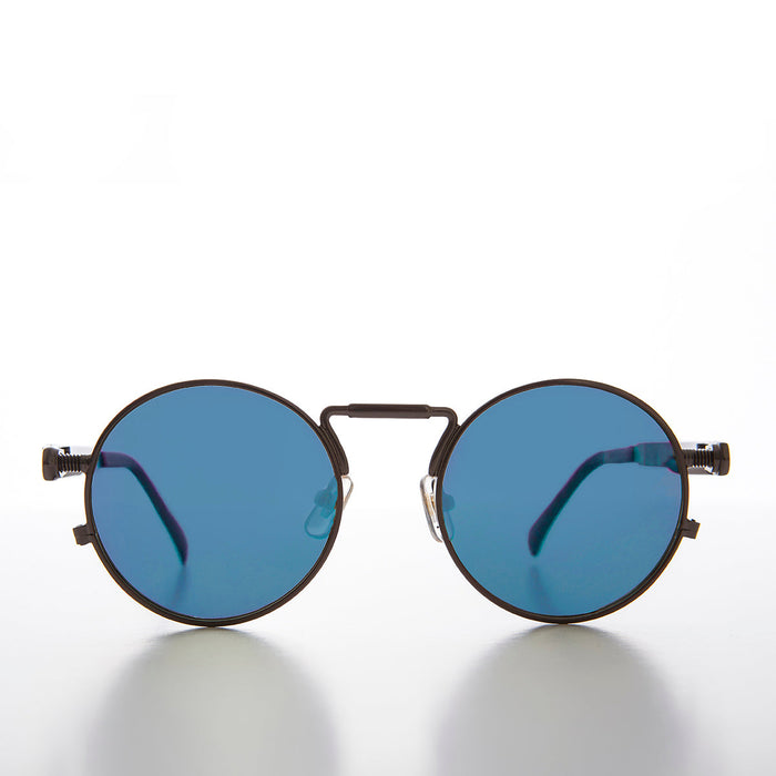 image of sunglasses model SUNGLASS MUSEUM Ivan with Blue Lens