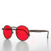 image of sunglasses model SUNGLASS MUSEUM Ivan with Red Lens