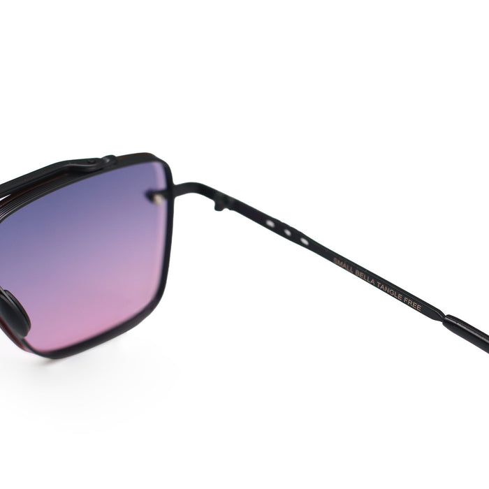 TOPFOXX Smaller Bella Faded Purple and Pink - Tangle Free Aviator Sunglasses - Product image