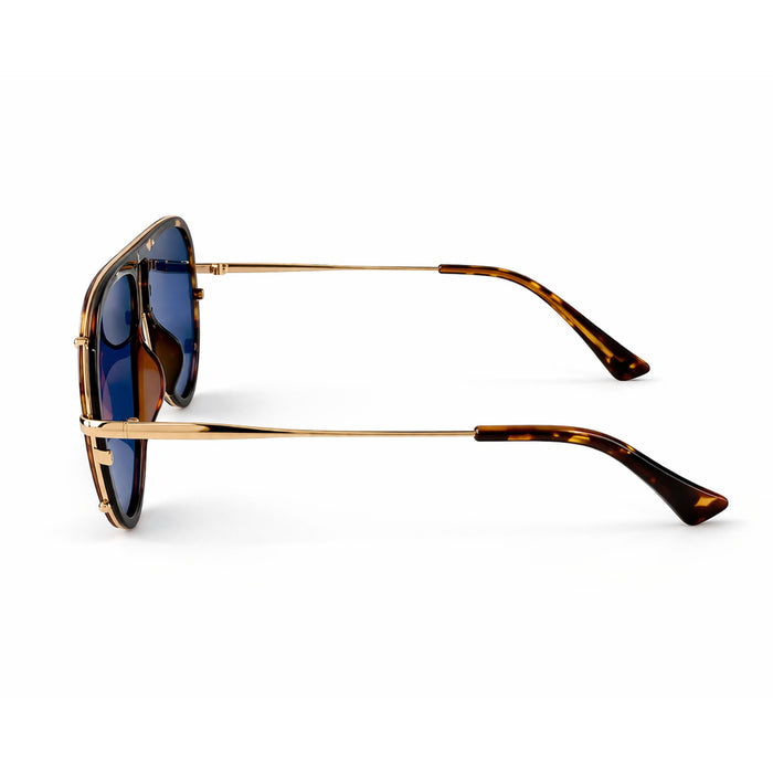 TOPFOXX Ivy Luxe - Blue Tangle-Free Round Aviator Sunglasses - Product image