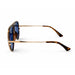 TOPFOXX Ivy Luxe - Blue Tangle-Free Round Aviator Sunglasses - Product image