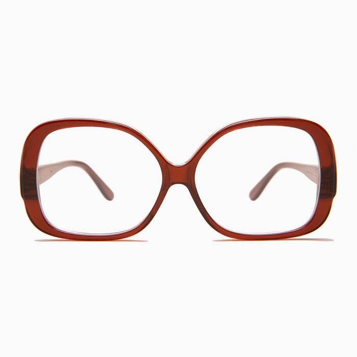 SUNGLASS MUSEUM Large Square Reading Glasses - Jane