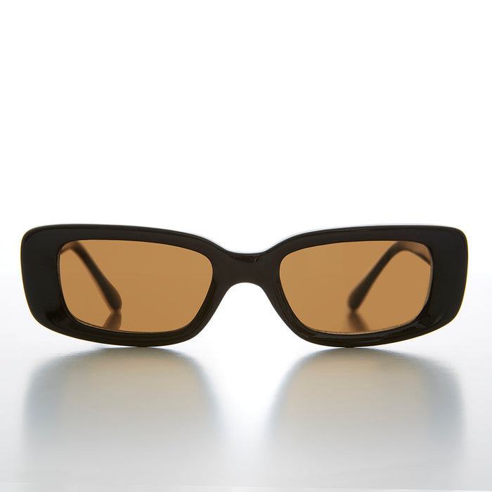 SUNGLASS MUSEUM Rectangle Beatnik 90s Sunglass - Java