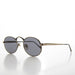 image of sunglasses model SUNGLASS MUSEUM SUNGLASS MUSEUM Victorian Oval Industrial Metal Vintage Sunglass - Jethro