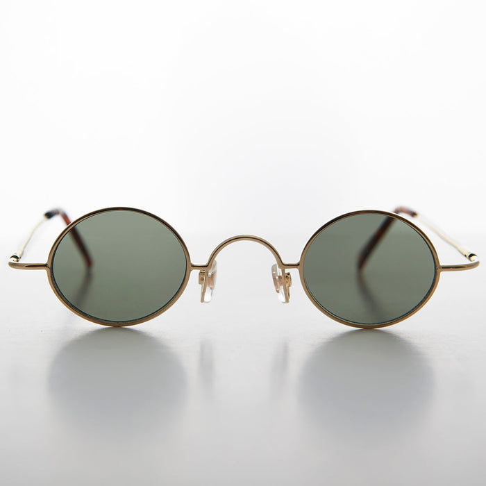 SUNGLASS MUSEUM Micro Frame Oval Spectacle Vintage Sunglass - Joseph