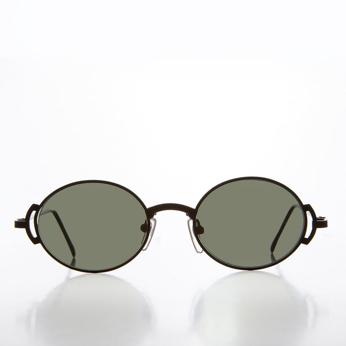 SUNGLASS MUSEUM 90s Oval Steampunk Sunglass - Kaiser - Product image