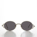 SUNGLASS MUSEUM 90s Oval Steampunk Sunglass - Kaiser - Product image