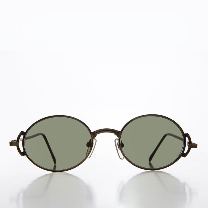 SUNGLASS MUSEUM 90s Oval Steampunk Sunglass - Kaiser - Product image