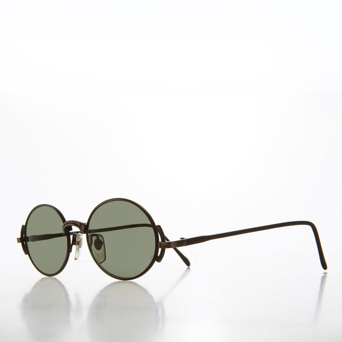 SUNGLASS MUSEUM 90s Oval Steampunk Sunglass - Kaiser - Product image