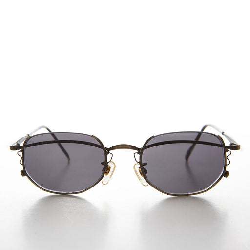 SUNGLASS MUSEUM Semi-Rimless Cyber Core Vintage Sunglasses - Kaylen - Product image