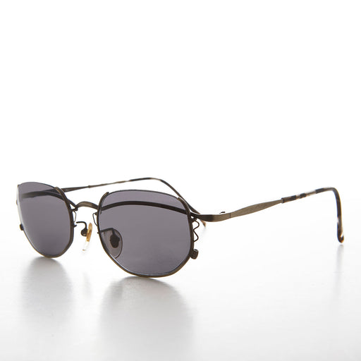 SUNGLASS MUSEUM Semi-Rimless Cyber Core Vintage Sunglasses - Kaylen - Product image