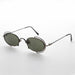 image of sunglasses model SUNGLASS MUSEUM SUNGLASS MUSEUM Tiny Oval 90s Metal Vintage Sunglasses - Klaus