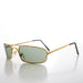 SUNGLASS MUSEUM Skinny Sporty Curved Vintage Aviator Sunglass - Kobe - Product image