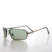 SUNGLASS MUSEUM Skinny Sporty Curved Vintage Aviator Sunglass - Kobe - Product image