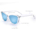 TOPFOXX Kara - Mirrored Blue Cat Eye Sunglasses - Product image