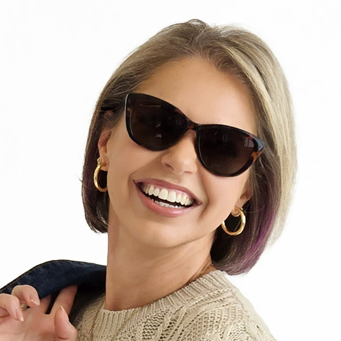 TOPFOXX Kara - Tortoise Cat Eye Sunglasses - Product image