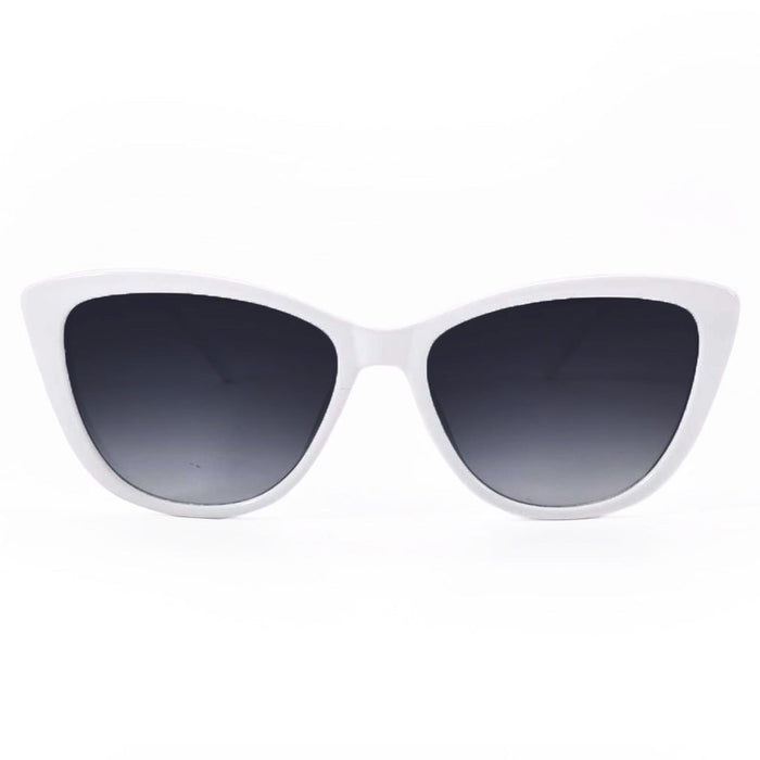 TOPFOXX Kara - White Cat Eye Sunglasses - Product image
