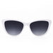 TOPFOXX Kara - White Cat Eye Sunglasses - Product image