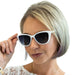 TOPFOXX Kara - White Cat Eye Sunglasses - Product image