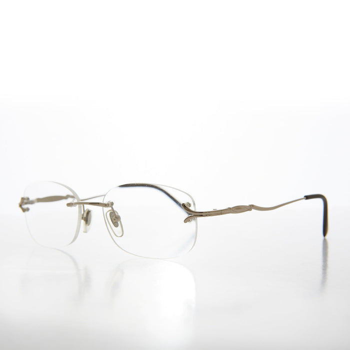 SUNGLASS MUSEUM Fancy Rimless Reading Glasses - Lamont