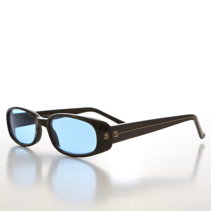 SUNGLASS MUSEUM 90s Mod Rectangular Sunglass Color Lens - Landis
