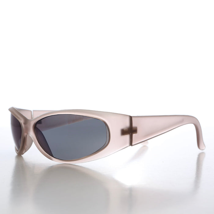 SUNGLASS MUSEUM Unisex Sporty Wrap Sunglasses - Laurel