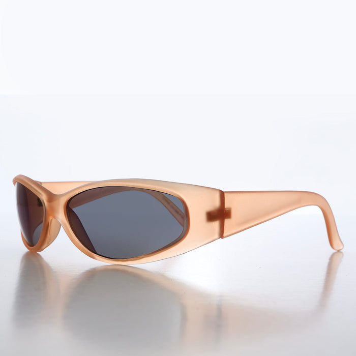 SUNGLASS MUSEUM Unisex Sporty Wrap Sunglasses - Laurel