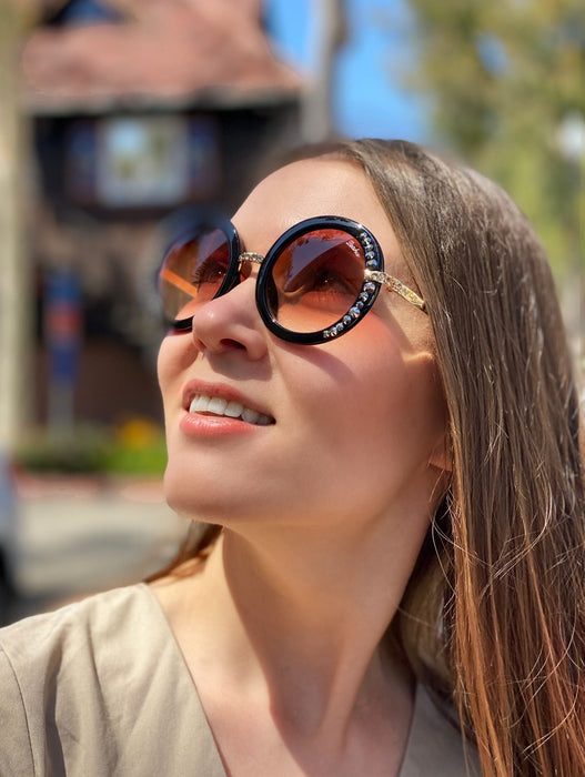 LE192001 BL-P  Leah. S Sunglasses