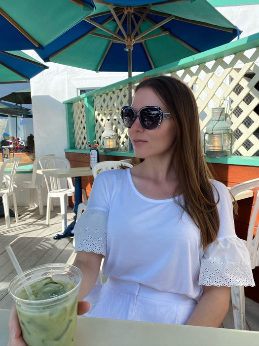 LE192002 BL-B Leah. S Sunglasses