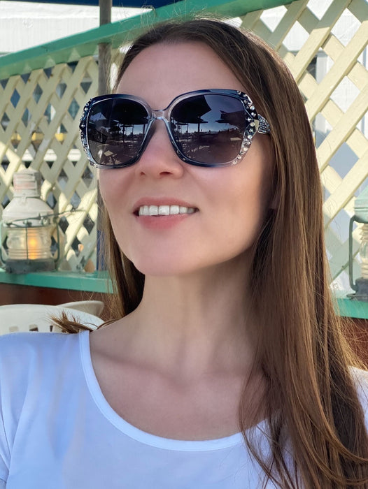 LE192002 BL-B Leah. S Sunglasses