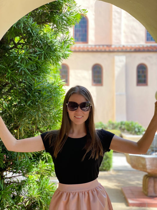 LE192004 TR-B Leah. S Sunglasses