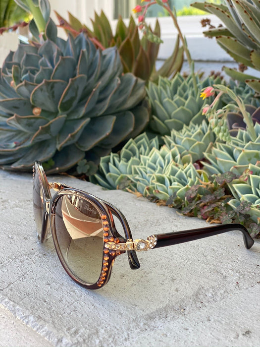 LE192006 BR-B Leah. S Sunglasses