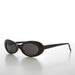 image of sunglasses model SUNGLASS MUSEUM Narrow Oval Cat Eye 90s Vintage Sunglass - Leanne