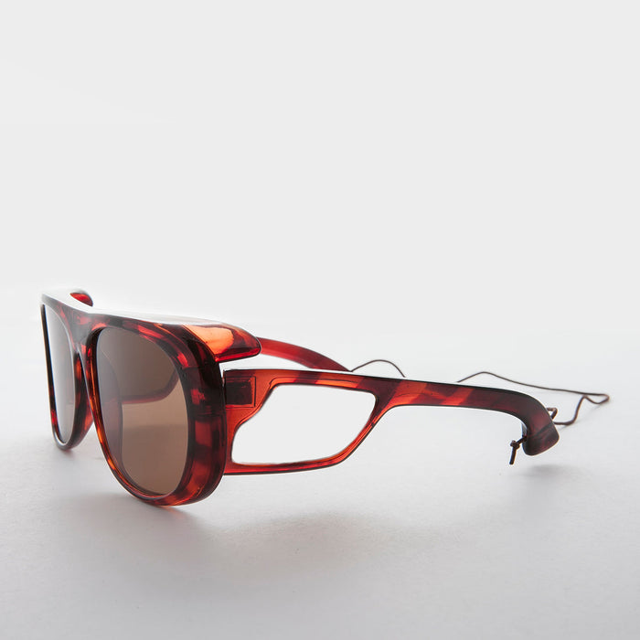 SUNGLASS MUSEUM 80s Polarized Glass Lens Sporty Vintage Fishing Sunglass - Lerner - Product image