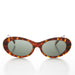 image of sunglasses model SUNGLASS MUSEUM SUNGLASS MUSEUM Oval Mod Punk Cateye 90s Vintage Sunglass - Loretta