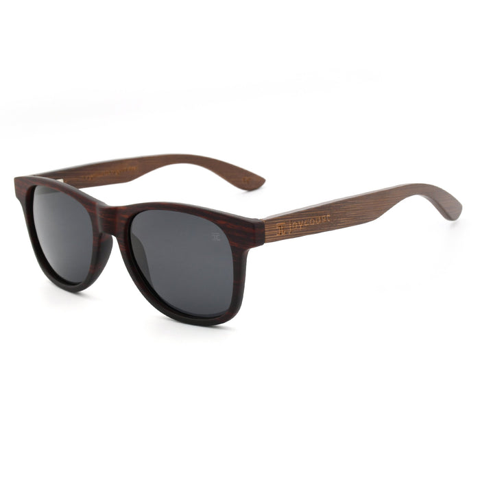 Woodgrain Mozz Walnut Wooden Sunglasses | Polarized | Joycoast
