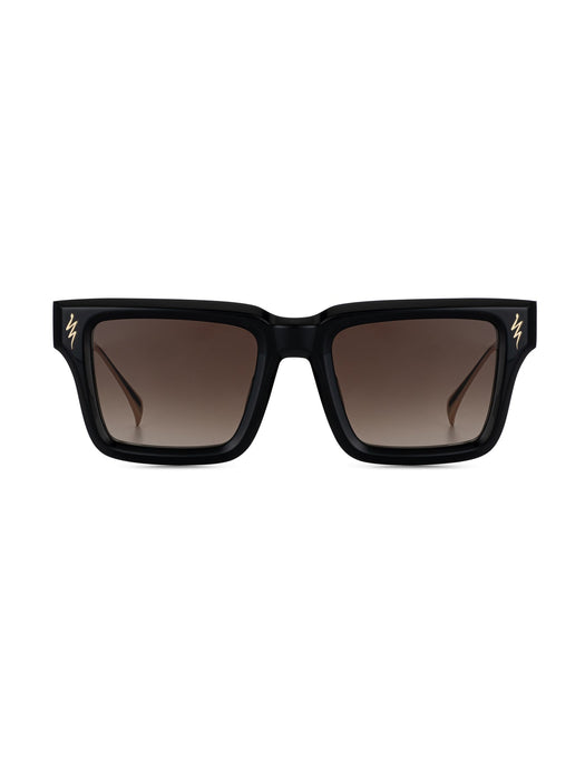 SAINT OWEN Sunglasses LUCID Black | Brown Gradient