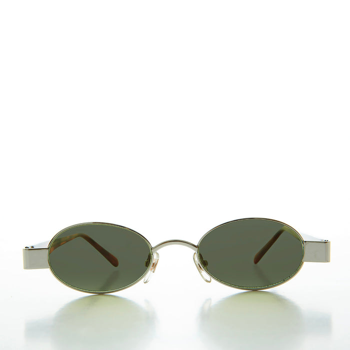 90s Oval Micro Sunglasses - Luna