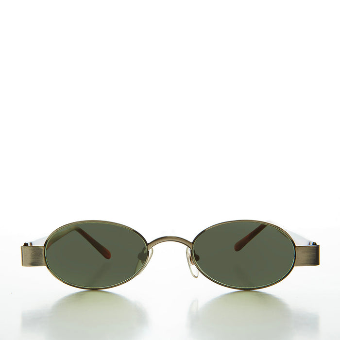 90s Oval Micro Sunglasses - Luna