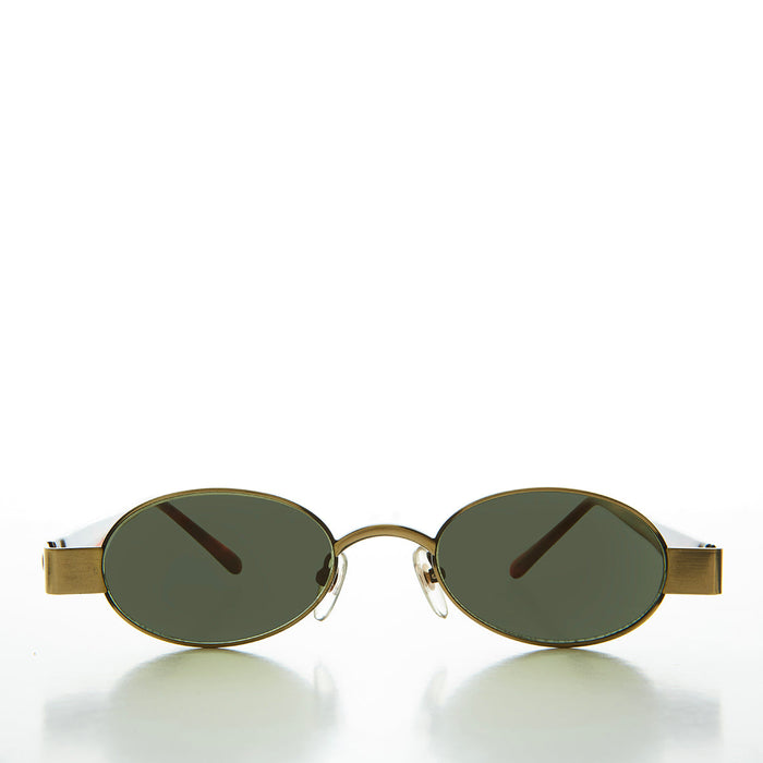90s Oval Micro Sunglasses - Luna