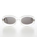 SUNGLASS MUSEUM Thick Wide Frame with Chain Link Temples - Lyric - Product image