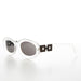 SUNGLASS MUSEUM Thick Wide Frame with Chain Link Temples - Lyric - Product image