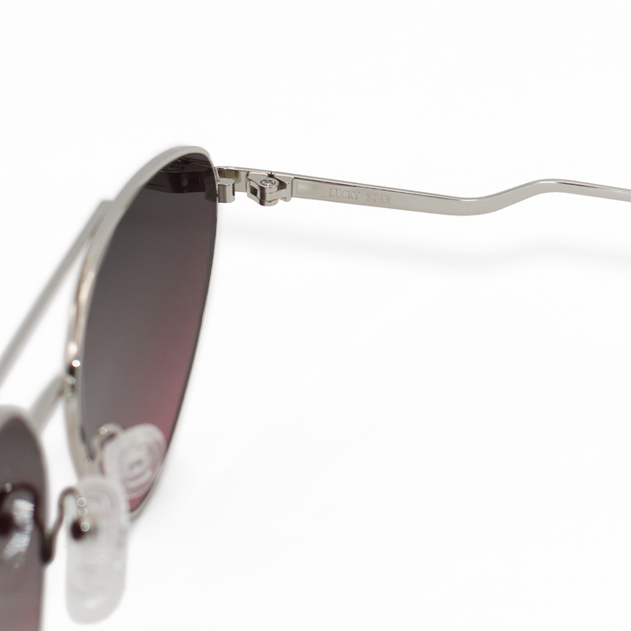 TOPFOXX Sunglasses Lucky Star - Ruby & Silver