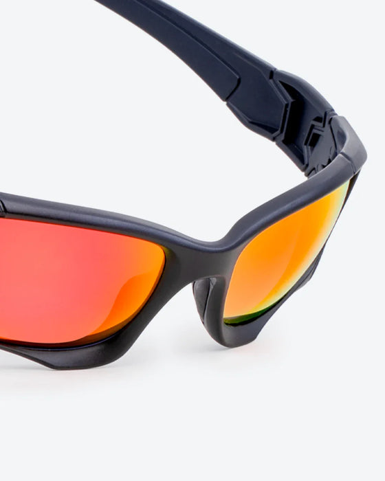 Maverick - Sapphire Polarized Lenses, Matte Black Frame