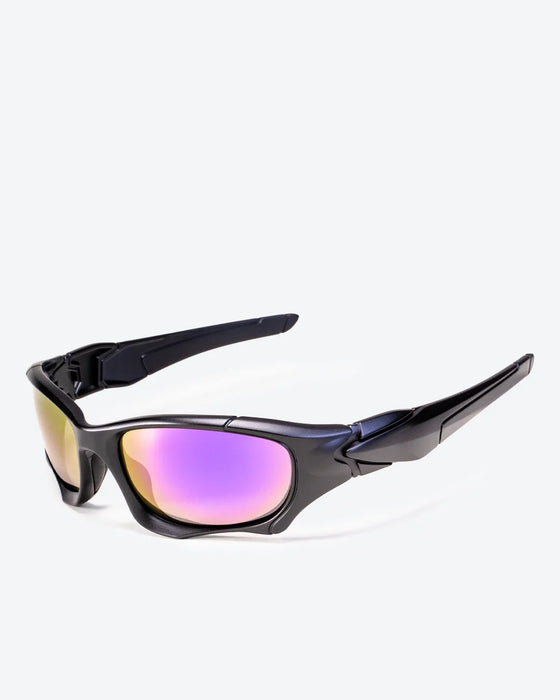 Maverick - Violet Polarized Lenses, Matte Black Frame