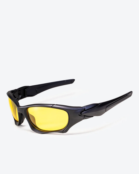 Maverick - Violet Polarized Lenses, Matte Black Frame