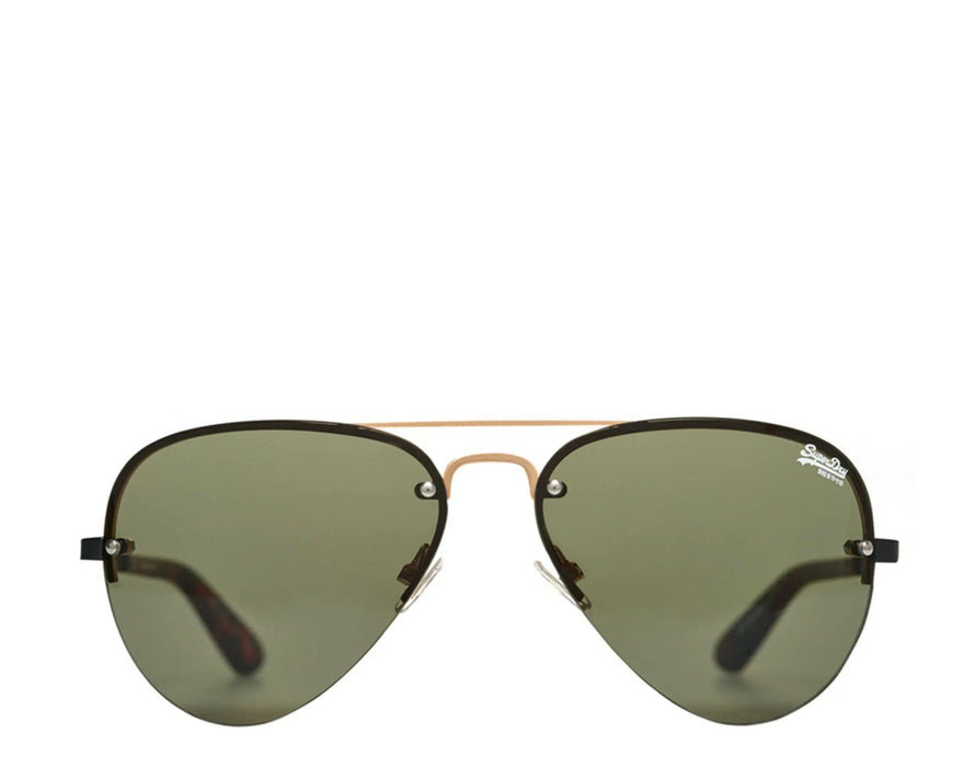 Superdry SDR Micah Aviator Sunglasses Matte Gold