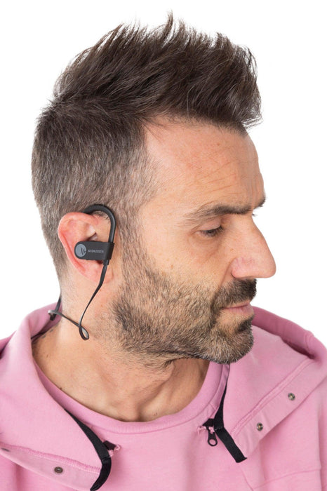 MAGNUSSEN Audio M12 Earphones Bluetooth Sports Black EB1000105 premium Quality Stereo Kopfhörer Sound Écouteurs qualité