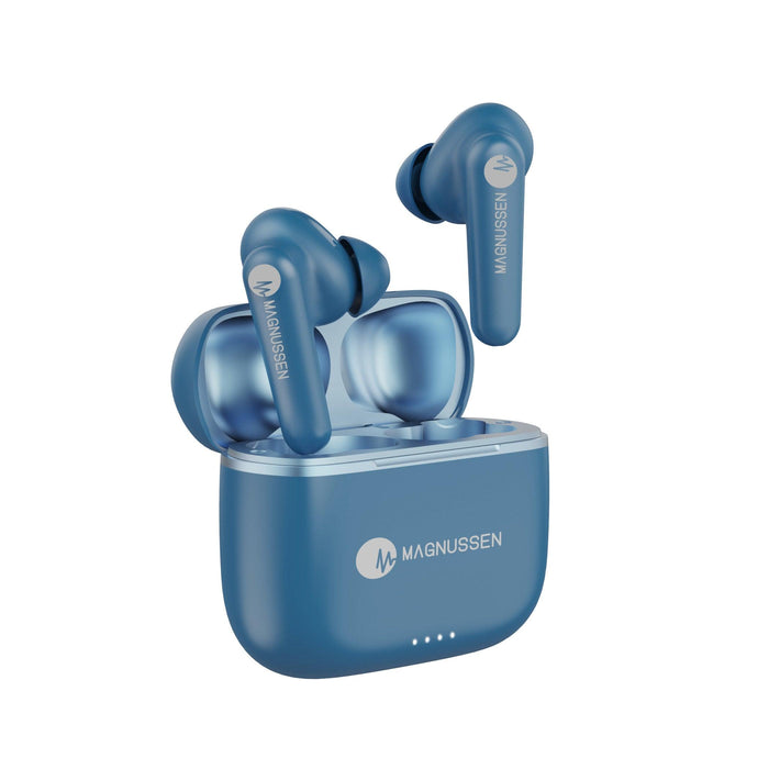 MAGNUSSEN Audio M17 Earbuds Bluetooth Blue EB1000301 premium Quality Stereo Kopfhörer Sound Écouteurs qualité supérieure